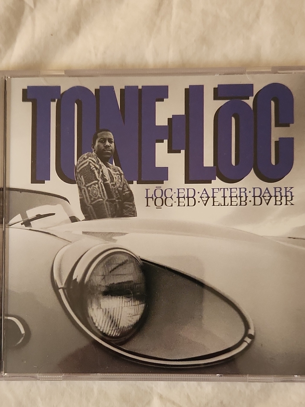 Delicious Tone-Lōc White & Blue Logo CD Disc